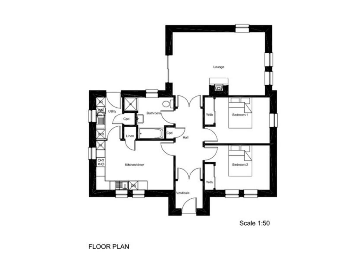 Torridon <p> 2 Bed | 93.0m2 </p>