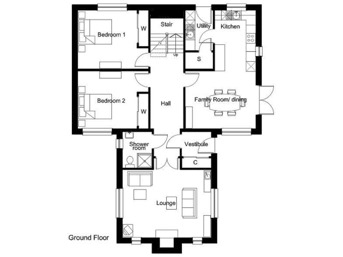 Glen Affric <p> 4 Bed | 160.6m2 </p>
