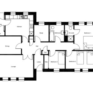 Lochside <p> 3 Bed | 124.5m2 </p>